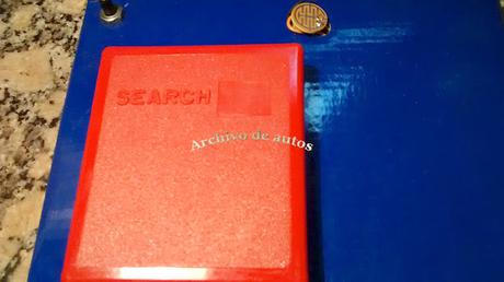 Search, un sistema antirrobo de la década del ochenta Search, un sistema antirrobo de la década del ochenta