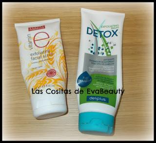 Exfoliante facial de Beauty Formulas y Exfoliante capilar detox de Deliplús terminados #productosterminados #terminados #empties