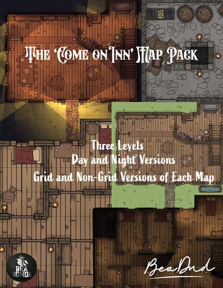 The 'Come on Inn' Map Pack, de BeaDnD The 'Come on Inn' Map Pack, de BeaDnD