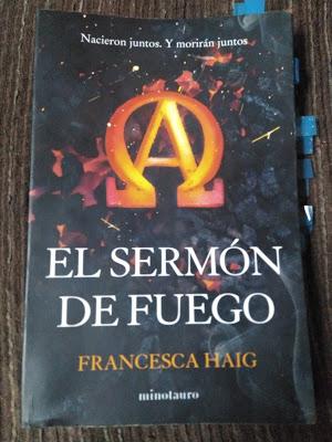 Trilogía El sermón de fuego, Libro I: El sermón de fuego, de Francesca Haig