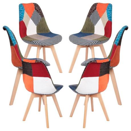 sillas synk patchwork 8 sillas synk patchwork 8