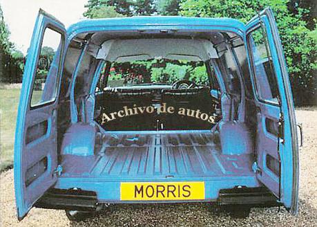 Morris Marina en dos versiones, camioneta y furgón del año 1980