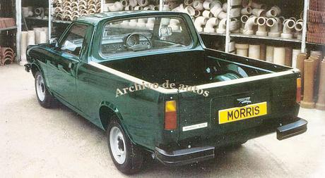 Morris Marina en dos versiones, camioneta y furgón del año 1980