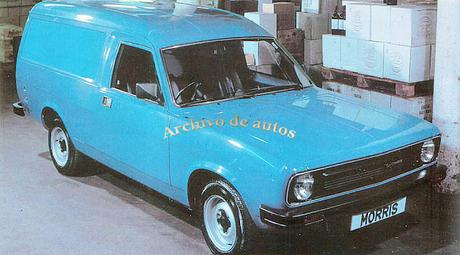 Morris Marina en dos versiones, camioneta y furgón del año 1980