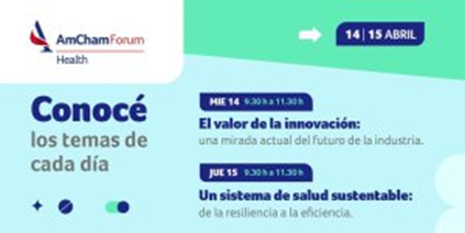 Foro gratuito de Isalud y AmCham sobre Tendencias y desafíos en la gobernanza del sistema de salud Foro gratuito de Isalud y AmCham sobre Tendencias y desafíos en la gobernanza del sistema de salud