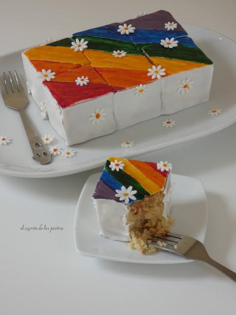 Funfetti Rainbow Cake