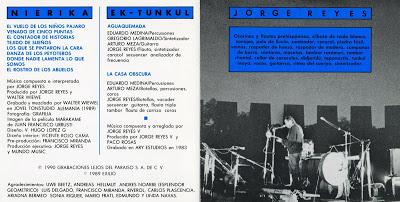 Jorge Reyes - Nierika (1990) Jorge Reyes - Nierika (1990)