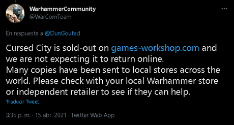 WQ Cursed City: No hay mas cajas y le pasan el marrón a la tiendas WQ Cursed City: No hay mas cajas y le pasan el marrón a la tiendas