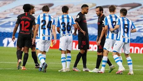 Datos ligueros del Sevilla FC ante la Real Sociedad