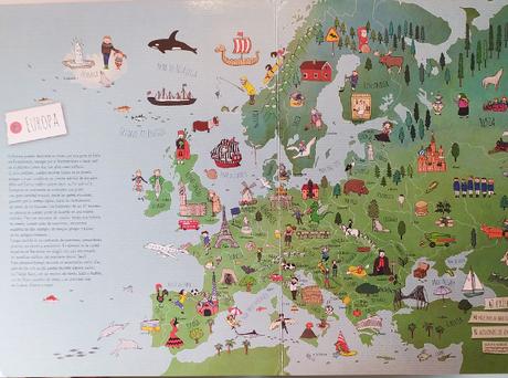 Libros de mapas ilustrados para niños para descubrir y viajar por el mundo desde casa