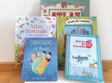 Libros de mapas ilustrados para niños para descubrir y viajar por el mundo desde casa
