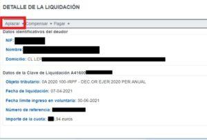 Fraccionamiento en seis meses del pago del IRPF para afectados por ERTE, ¿cómo lo solicito? Fraccionamiento en seis meses del pago del IRPF para afectados por ERTE, ¿cómo lo solicito?