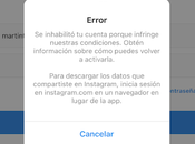 Instagram inhabilitado cuenta ¿Qué hago? Información actualizada 2020