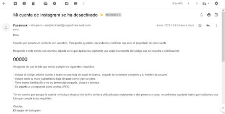 Instagram inhabilitado mi cuenta ¿Qué hago? - Información actualizada a 2020