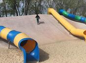 Parques molones Madrid: parque gran tobogán Rivas.