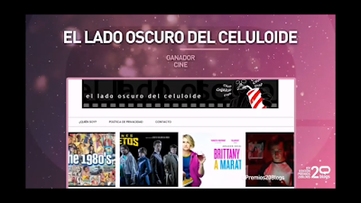 El lado oscuro del celuloide gana el premio 20Blogs al mejor Blog de cine de 2019 El lado oscuro del celuloide gana el premio 20Blogs al mejor Blog de cine de 2019
