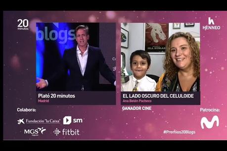 El lado oscuro del celuloide gana el premio 20Blogs al mejor Blog de cine de 2019 El lado oscuro del celuloide gana el premio 20Blogs al mejor Blog de cine de 2019