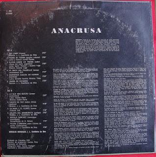 Anacrusa - Anacrusa (1973/1974)