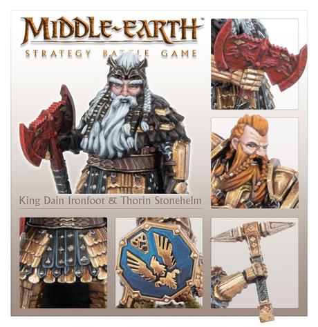 King Dáin Ironfoot & Thorin III Stonehelm en FW King Dáin Ironfoot & Thorin III Stonehelm en FW