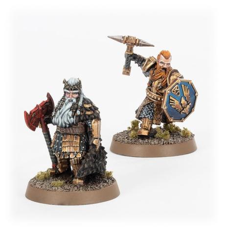King Dáin Ironfoot & Thorin III Stonehelm en FW King Dáin Ironfoot & Thorin III Stonehelm en FW