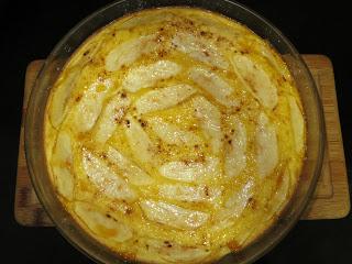 TARTA DE QUESO Y MANZANA EN MAMBO