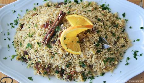 Arroz marroquí con frutos secos Arroz marroquí con frutos secos