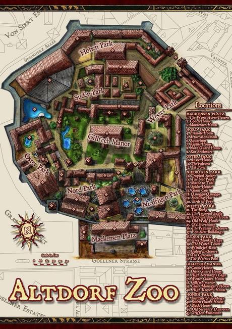 Gitzmans Gallery para WFRP: Mapas, planos,y muchas mas ayudas