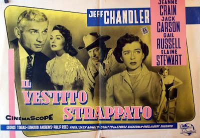 TATTERED DRESS, THE (EL VESTIDO HECHO JIRÓN) (EL VESTIDO ROTO) (USA, 1957) Judicial, Intriga