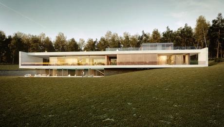 Proyecto Residencia Minimalista en Polonia Proyecto Residencia Minimalista en Polonia