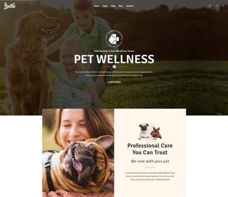 Mejores Temas WordPress para Peluquería Canina y Cuidado de Mascotas