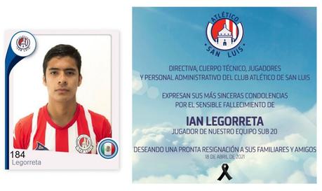 Fallece en accidente vial jugador del Atlético San Luis