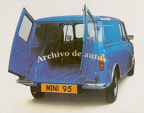 Austin Mini 95 en versión furgón y camioneta del año 1980