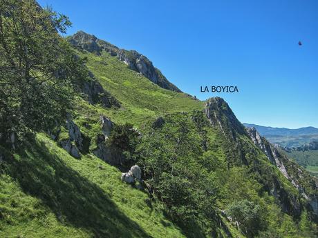 Peña Mea desde Campa Felguera