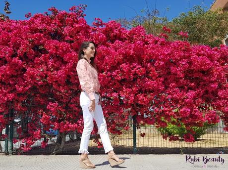 femeluxe top milkmaid organza rebajas