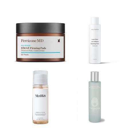 Cuatro tónicos de firmas como Medik8, tan potentes que parecen sueros