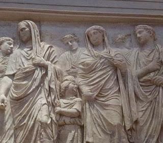 Julia Octavio, Marco Agripa, Tiberio, Augusto