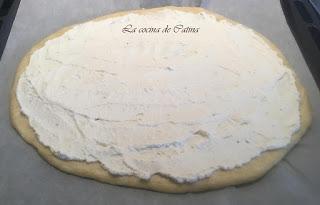 Coca de champiñones