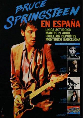 Primer concierto de Bruce Springsteen en España: Barcelona 1981