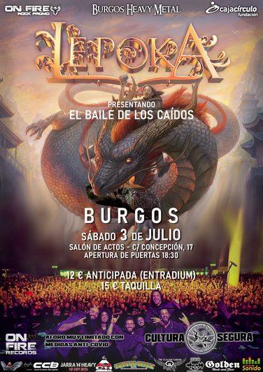 Conciertos 2021 ON FIRE: MorphiuM, Lèpoka, Débler, Daeria…
