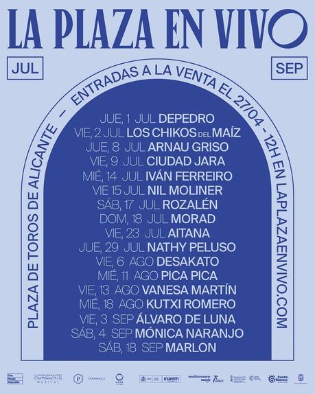 La Plaza en Vivo: nuevo ciclo de conciertos en Alicante