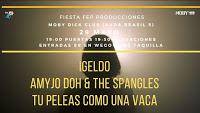 Concierto de Igeldo, Amyjo Doh & The Spangles y Tu Peleas como una Vaca en Moby Dick Club