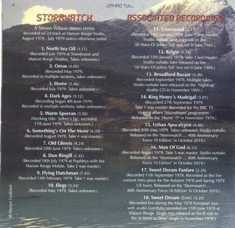 Jethro Tull - Stormwatch (1979) Jethro Tull - Stormwatch (1979)