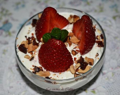 Cazuelitas de fresas Cazuelitas de fresas