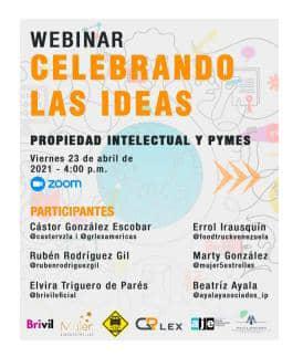 Seminario virtual “Celebrando las ideas” en el Día Mundial de la Propiedad Intelectual