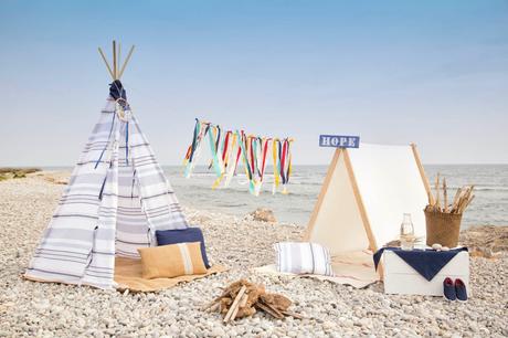 Tipis indios, casitas de tela, cabañas para niños artesanales, Vamos de Picnic