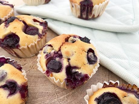 delikatissen postres con arándanos muffins fáciles muffins de frutas muffins de arándanos muffins caseras merienda fruit muffins easy muffins dulces de arándanos desayuno brunch Blueberry Muffins blueberry dessert  