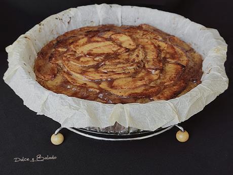 Tarta de Manzana y Avena