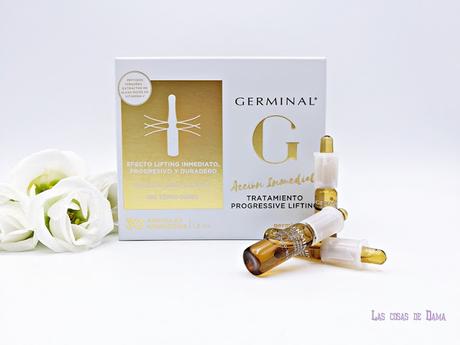 Tratamiento Progressive Lifting de Germinal Tratamiento Progressive Lifting ampollas Germinal efecto tensor antiaging beauty dermocosmética farmacia skincare belleza