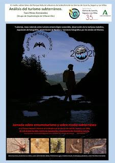 El mundo subterráneo, conferencia en la Sierra de Cazorla