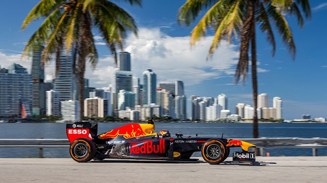 Red Bull celebra la llegada de la F1 a Miami